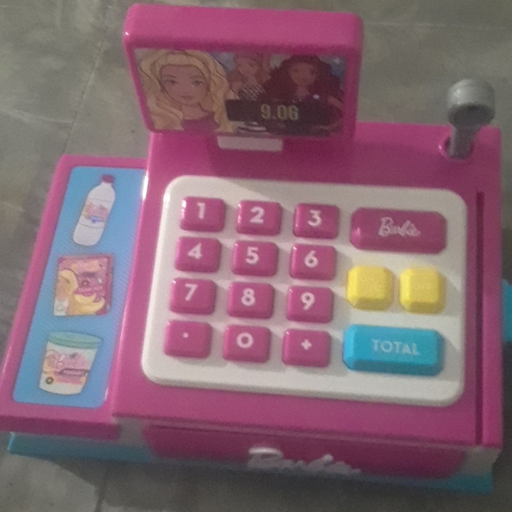 barbie cash register